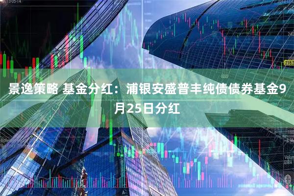 景逸策略 基金分红：浦银安盛普丰纯债债券基金9月25日分红