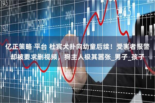 亿正策略 平台 杜宾犬扑向幼童后续！受害者报警却被要求删视频，狗主人极其嚣张_男子_孩子